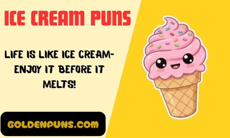 Ice Cream Puns