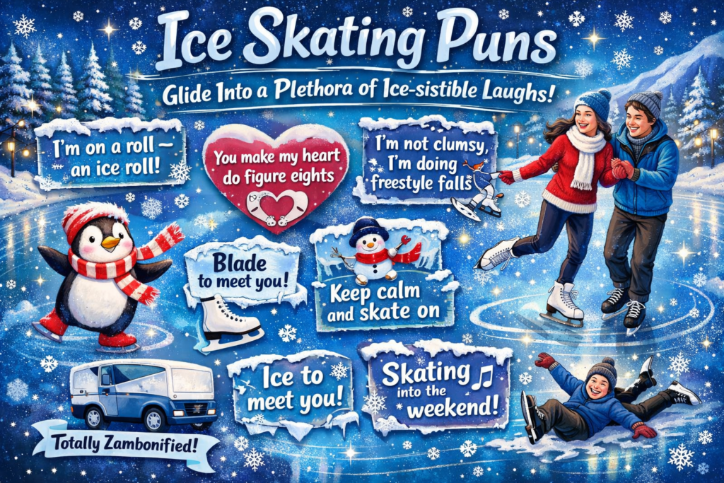 Ice skating puns