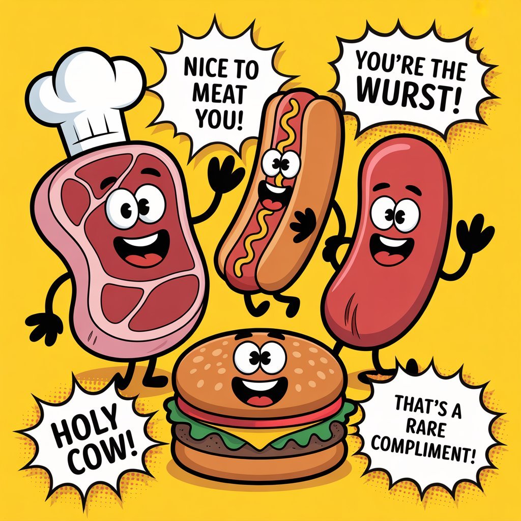 meat puns
