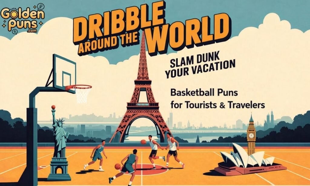 Basketball Puns for Tourists and Travelers