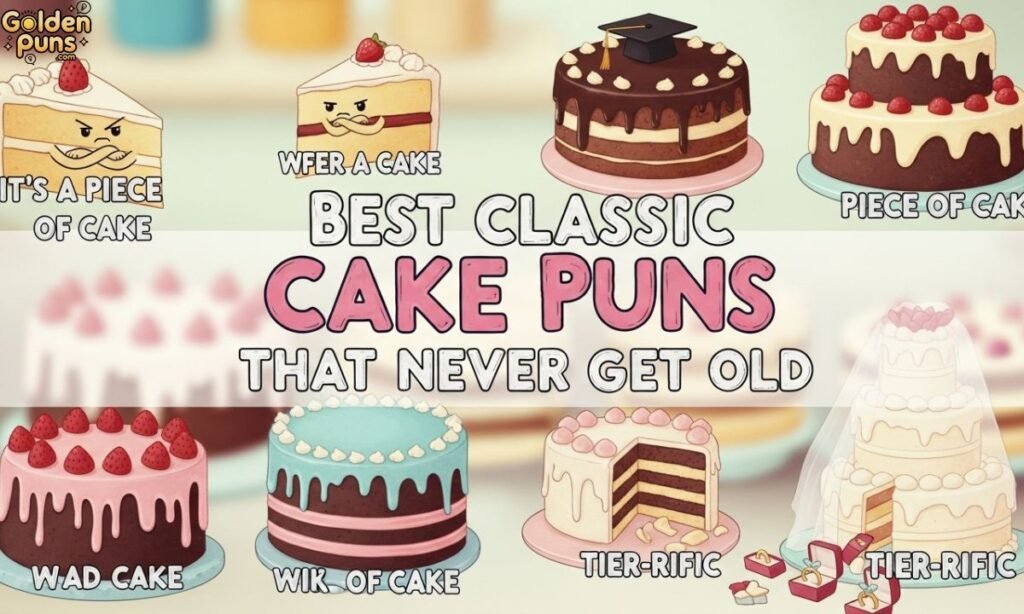 Best Classic Cake Puns That Never Get Old