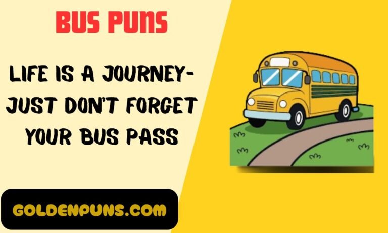 Bus Puns