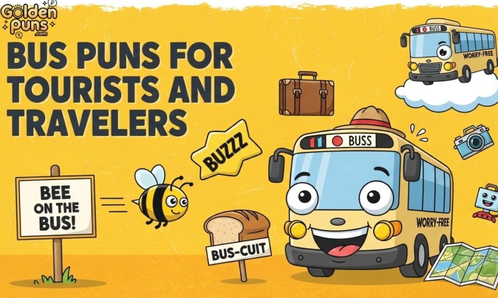 Bus Puns for Tourists and Travelers