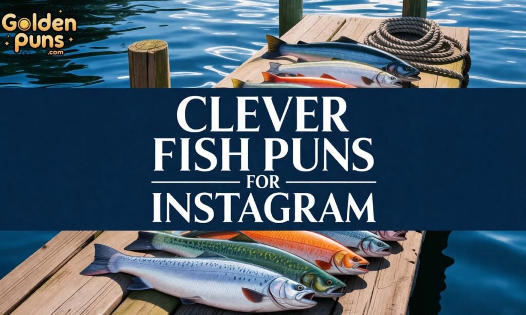 Clever Fish Puns for Instagram