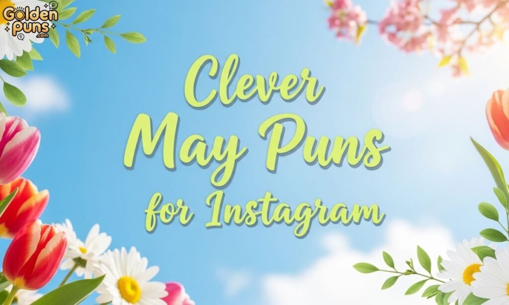 Clever May Puns for Instagram