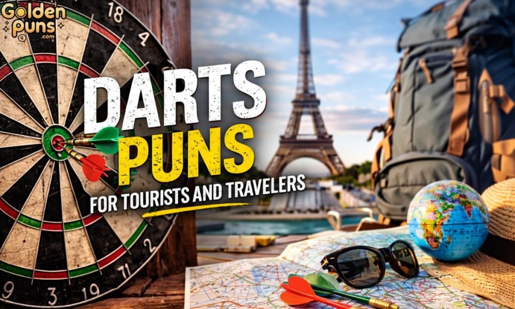 Darts Puns for Tourists and Travelers
