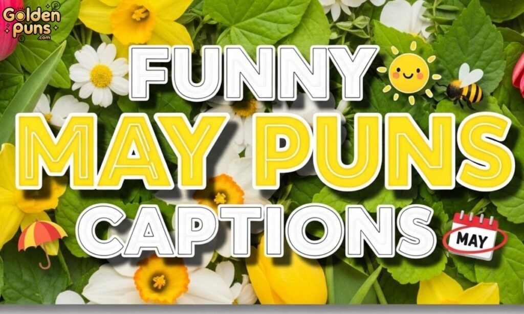 Funny May Puns Captions