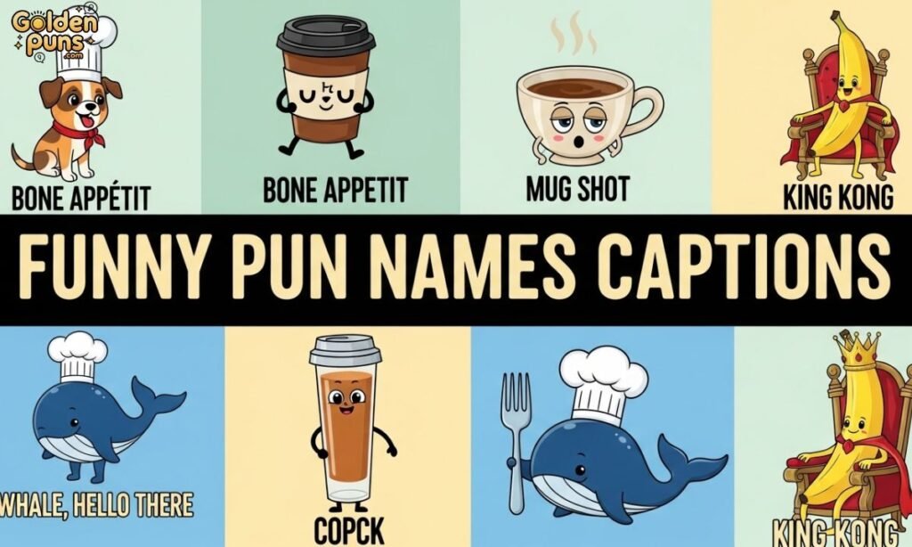 Funny Pun Names Captions