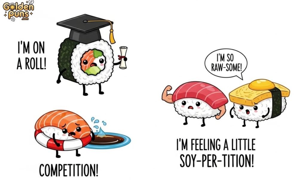 Funny Sushi Puns Just For You