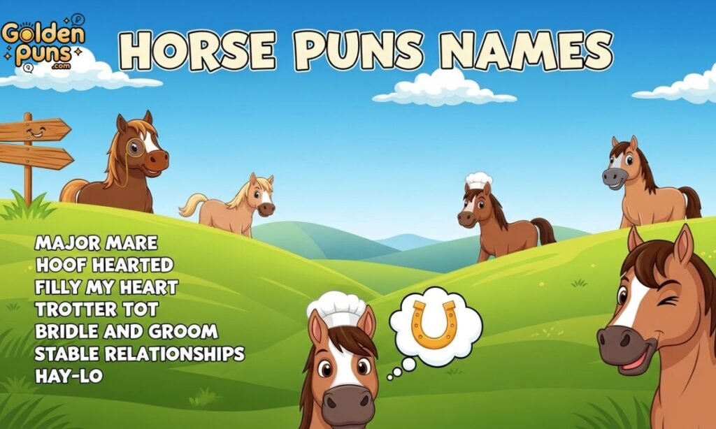 Horse Puns Names