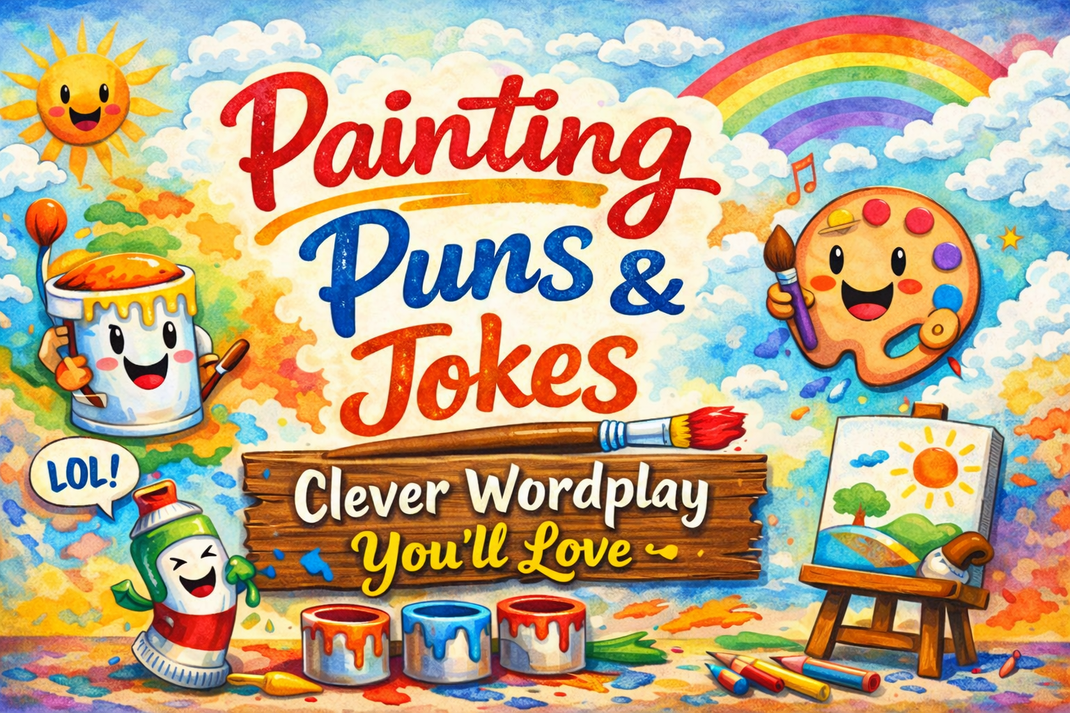 Painting puns