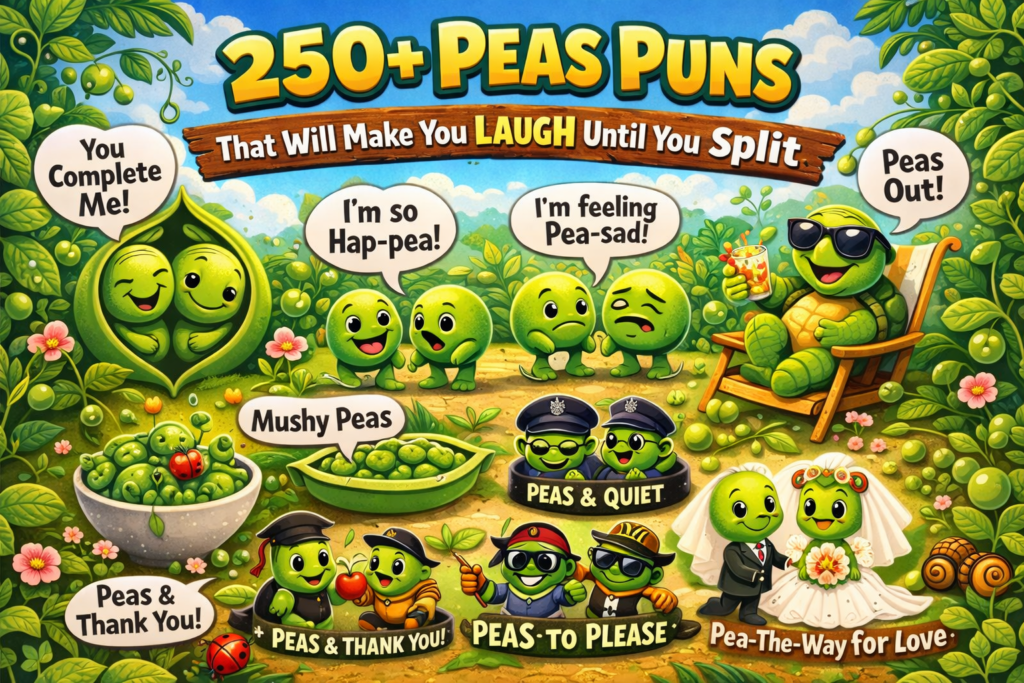 Pea puns