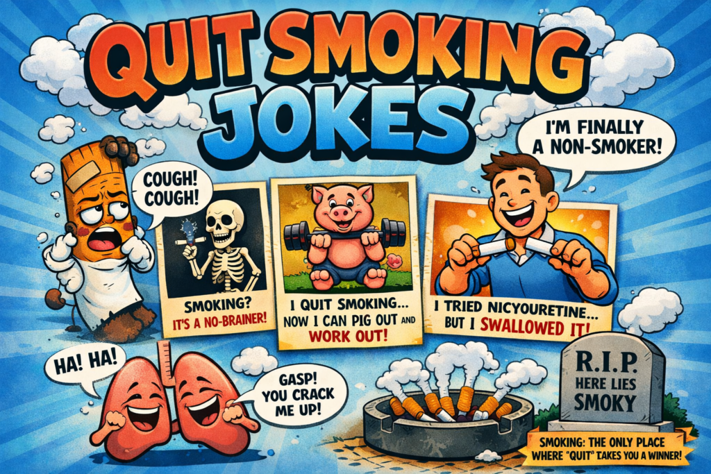 Quit smoking puns
