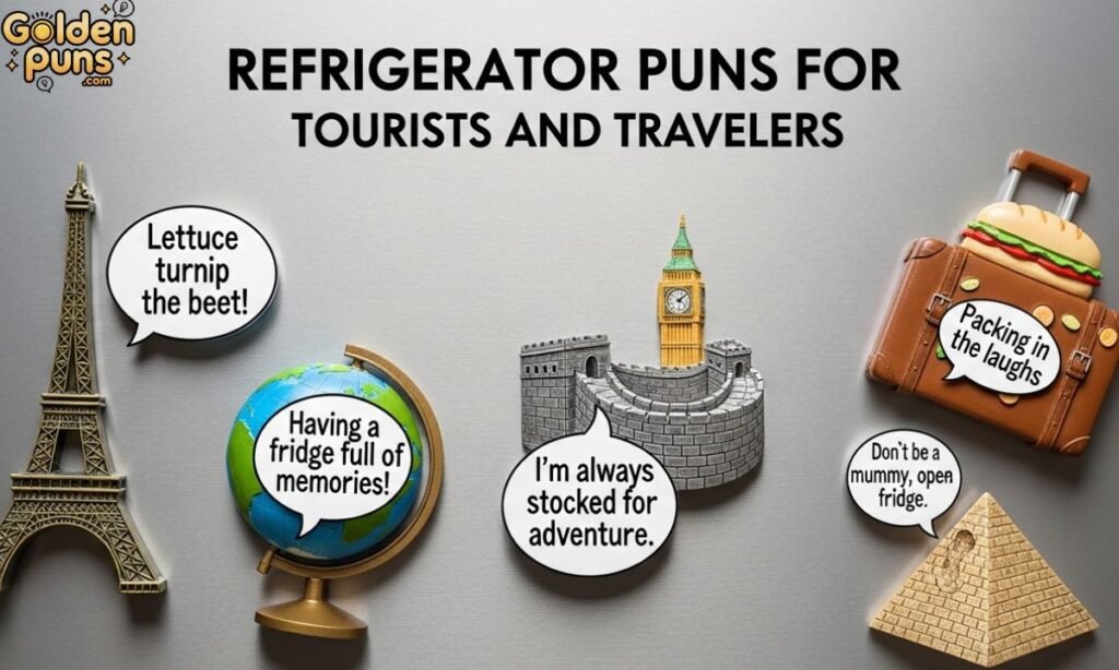 Refrigerator Puns for Tourists and Travelers