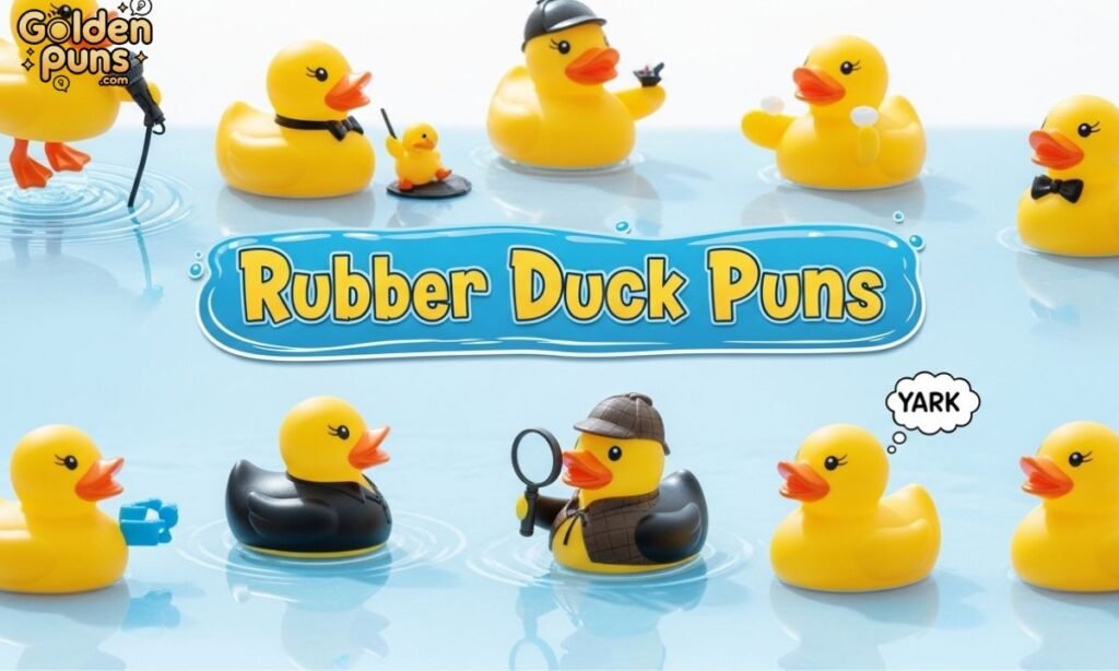 Rubber Duck Puns