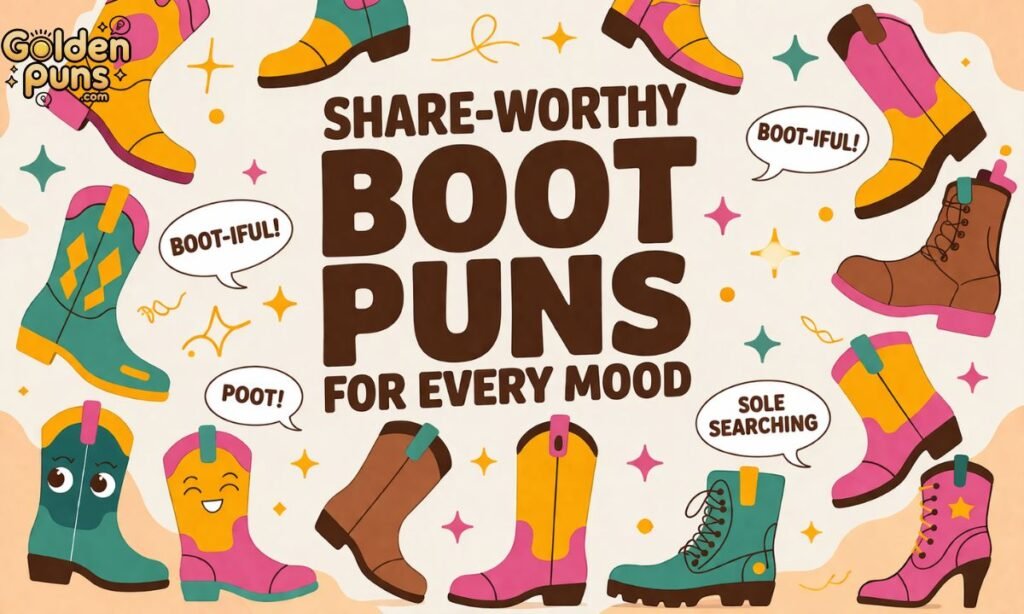 Share-Worthy Boot Puns for Every Mood