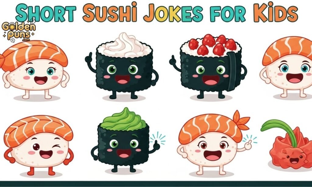 Short Sushi Jokes for Kids