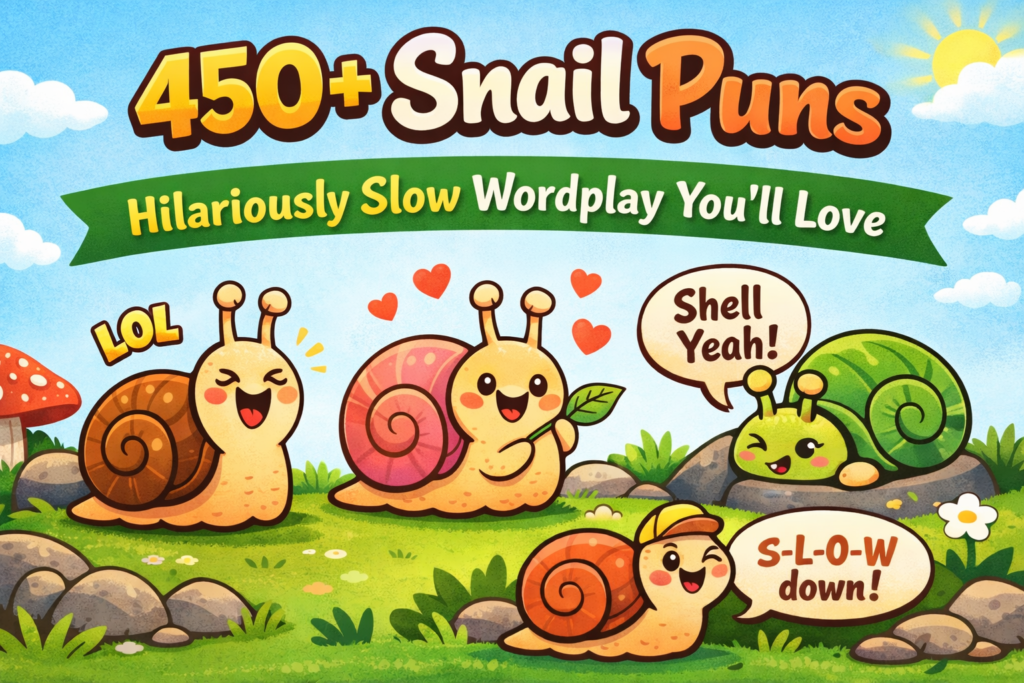 Snail puns