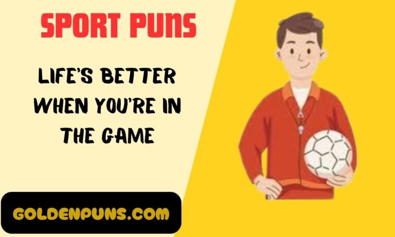 Sport Puns