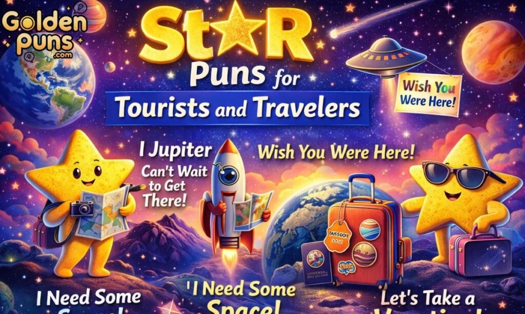 Star Puns for Tourists and Travelers