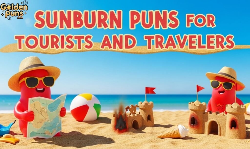Sunburn Puns for Tourists and Travelers