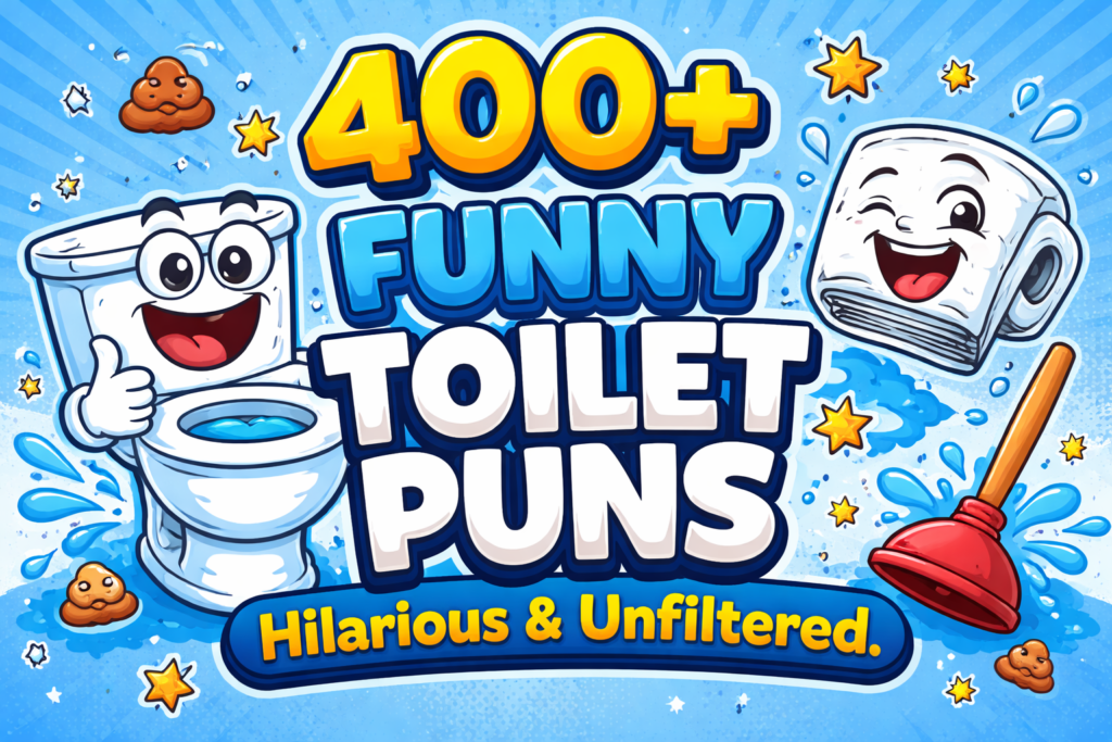 Toilet puns
