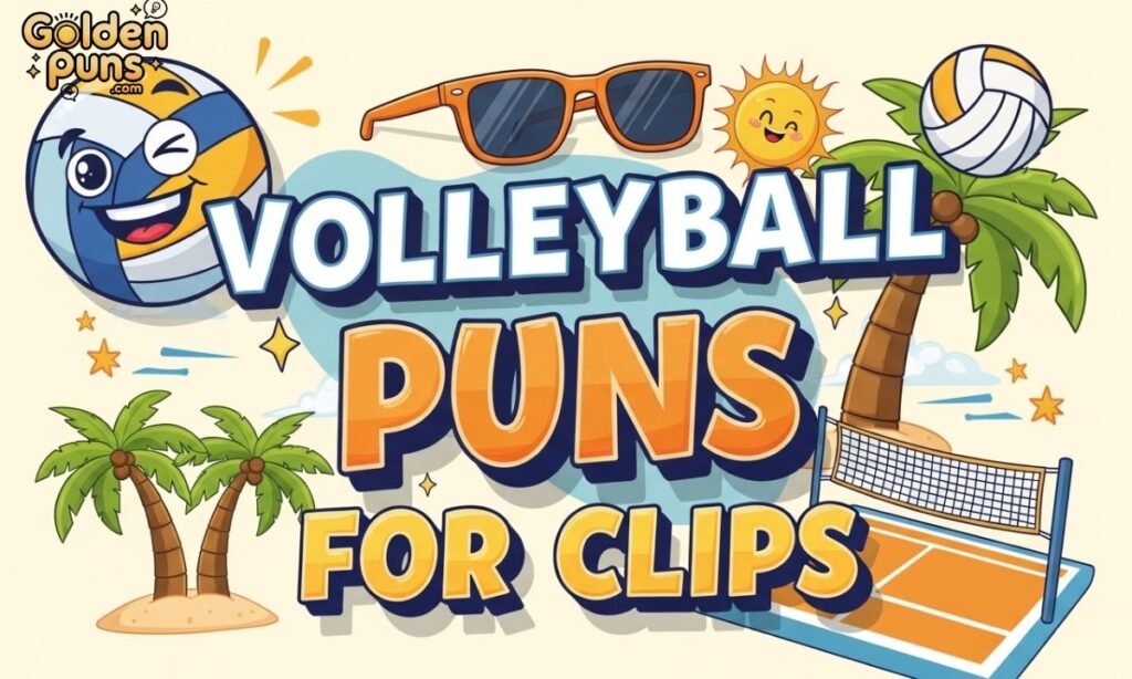 Volleyball Puns For Clips