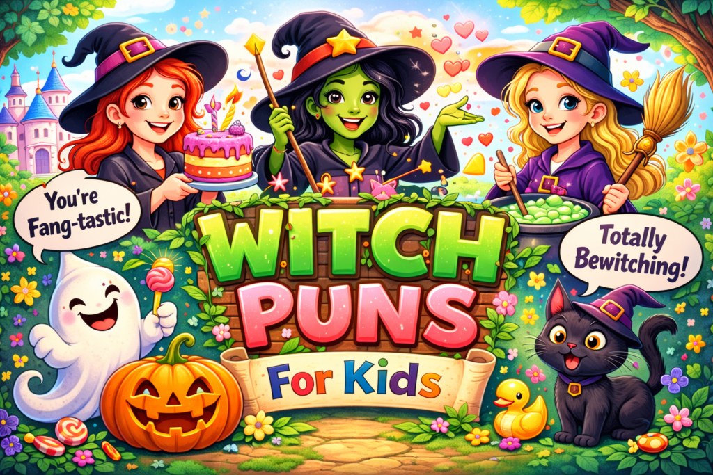 Witch Puns For Kids