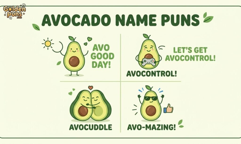 Avocado Name Puns