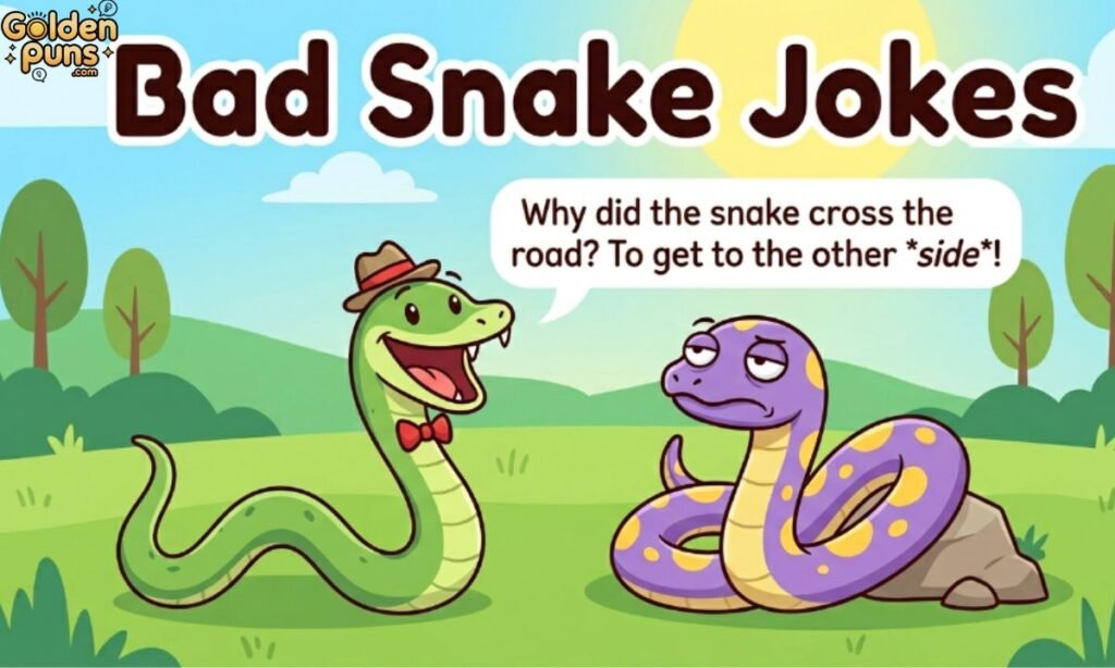 Bad Snake Jokes