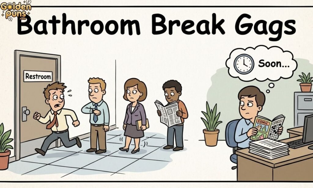 Bathroom Break Gags