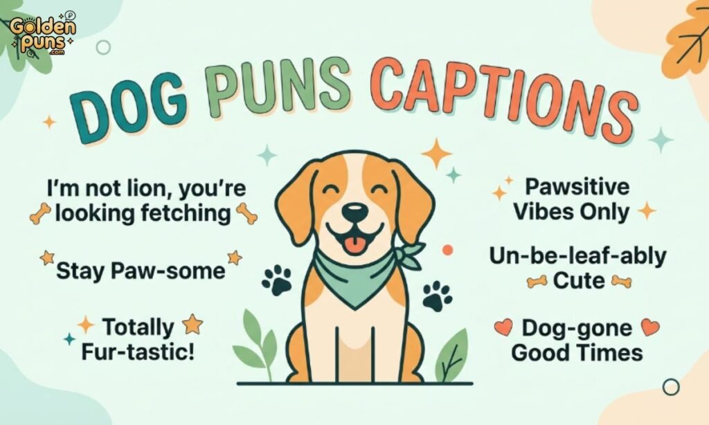 Dog Puns Captions