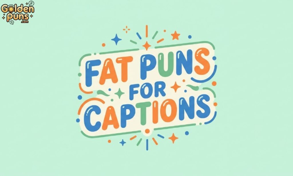 Fat Puns For Captions