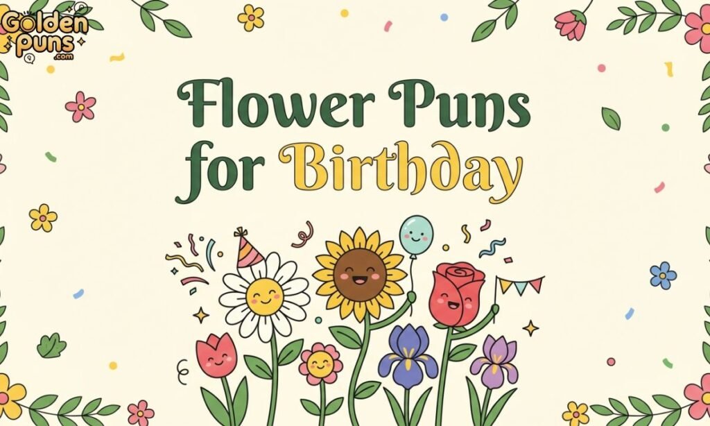 Flower Puns For Birthday