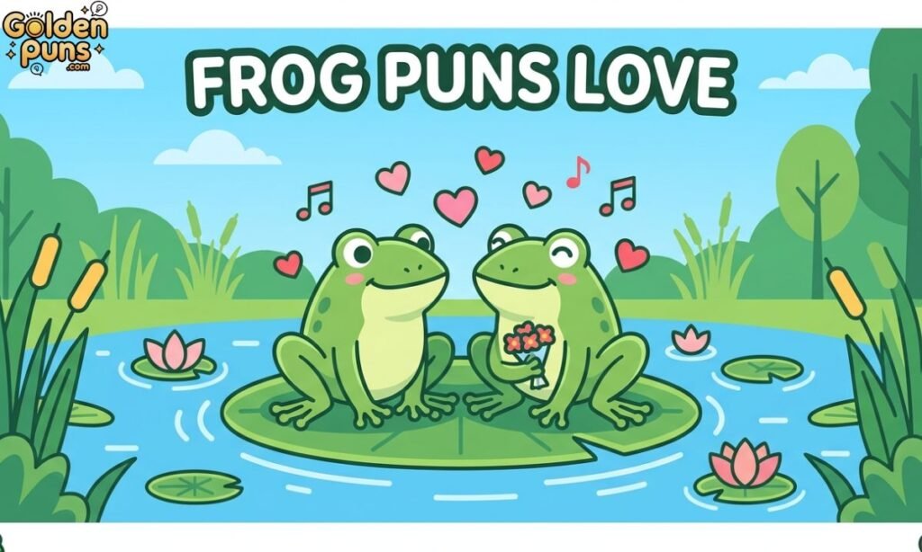 Frog Puns Love