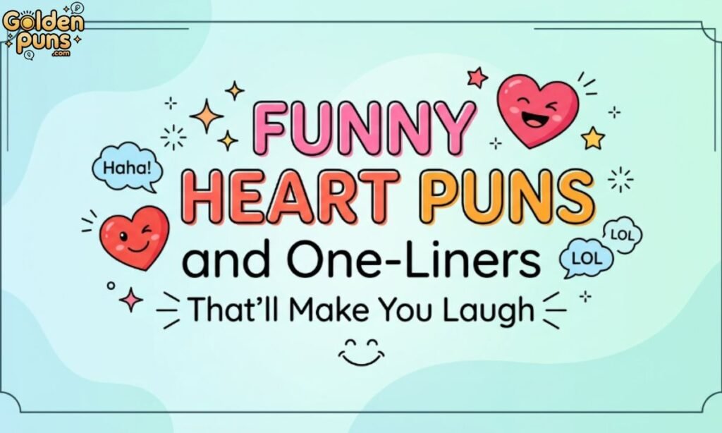 Funny Heart Puns and One-Liners That'll Make You Laugh