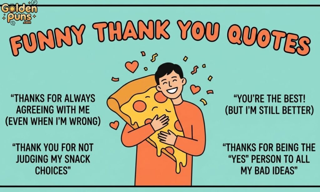 Funny Thank You Quotes