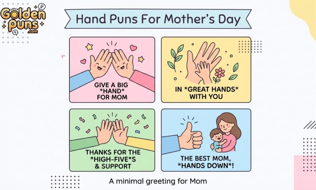 Hand Puns For Mother's Day
