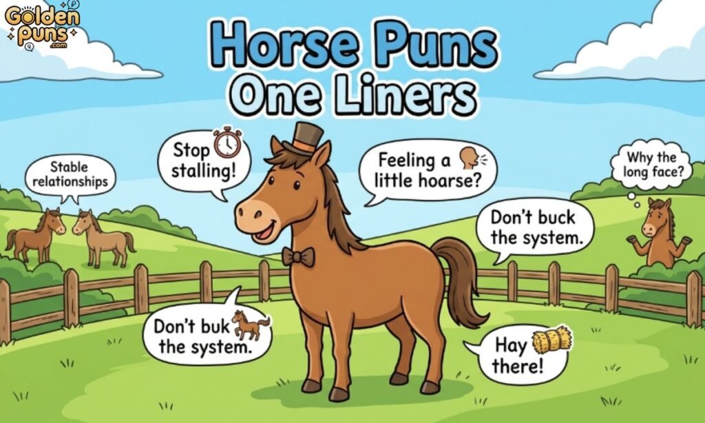 Horse Puns One Liners