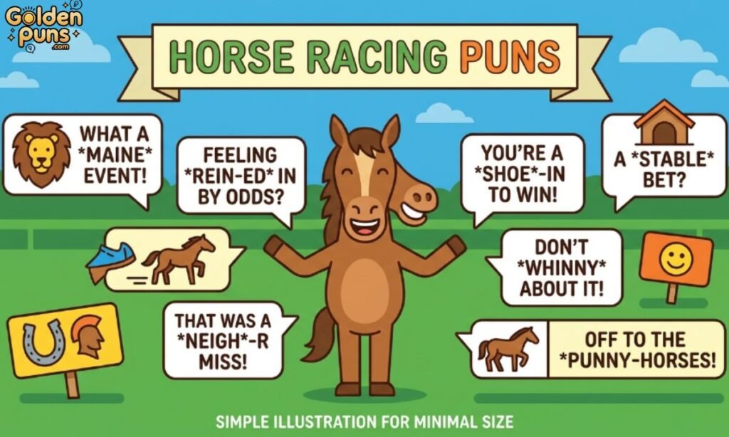 Horse Racing Puns