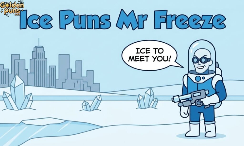 Ice Puns Mr Freeze