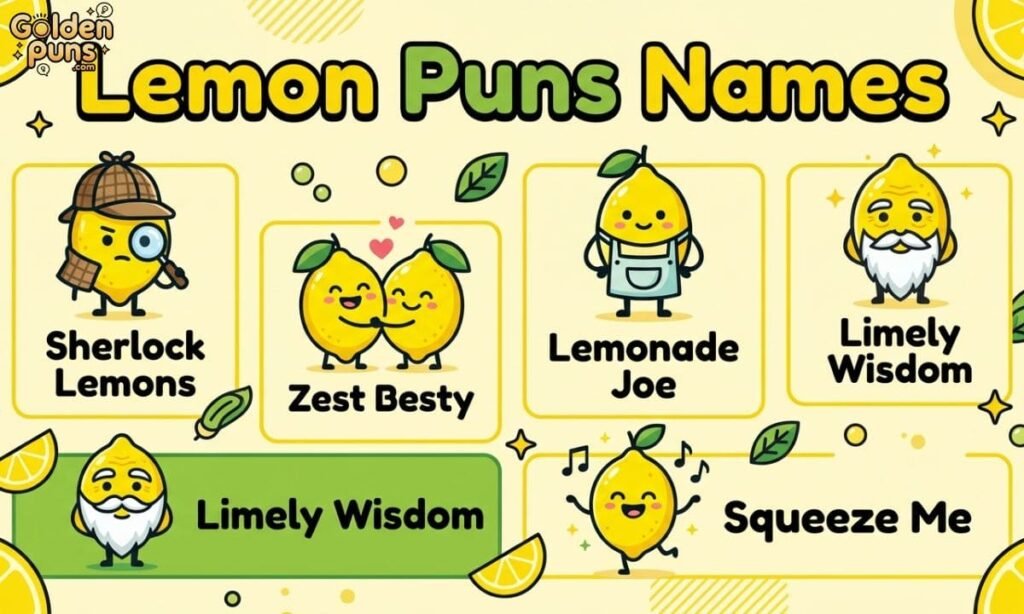 Lemon Puns Names