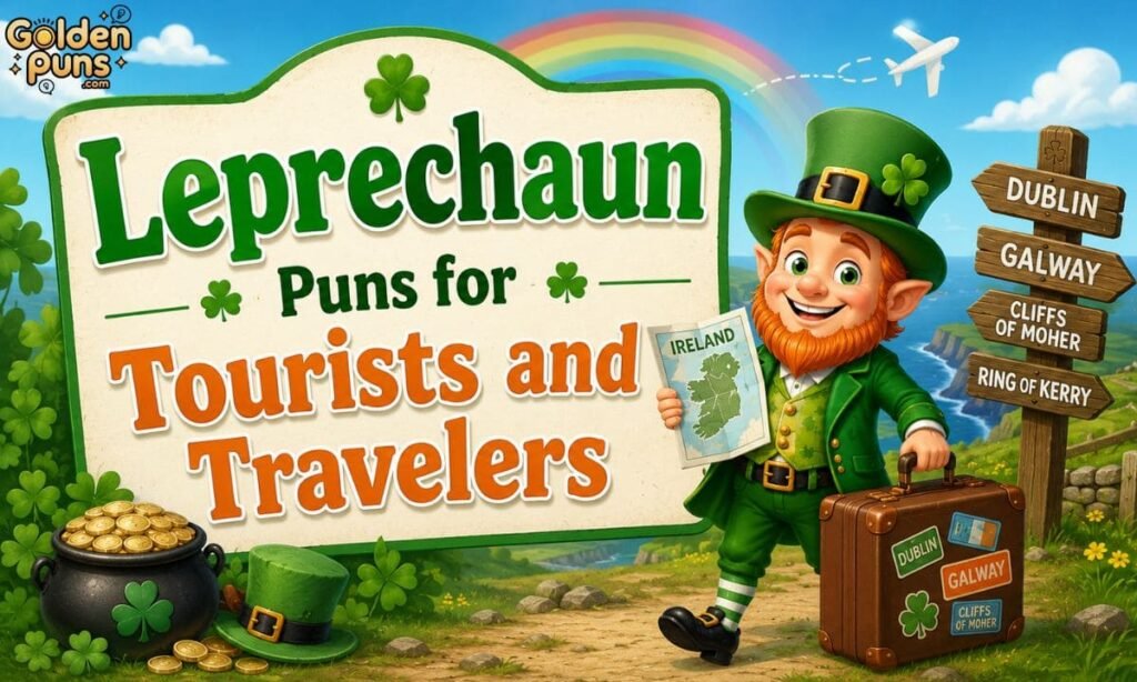 Leprechaun Puns For Tourist And Travelers