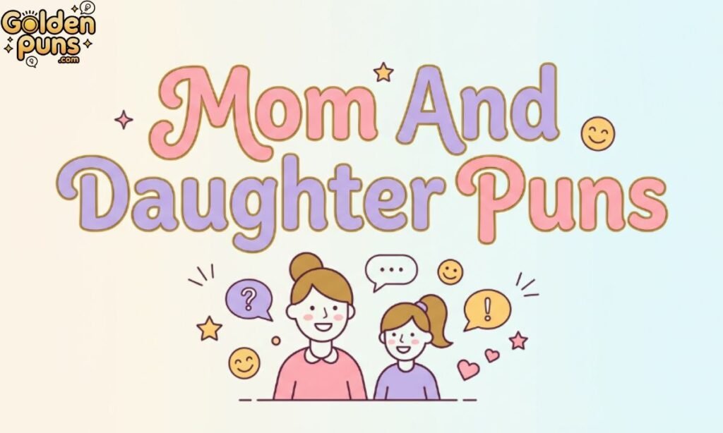 Mom And Daughter Puns