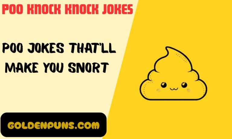 Poo Knock Knock Jokes