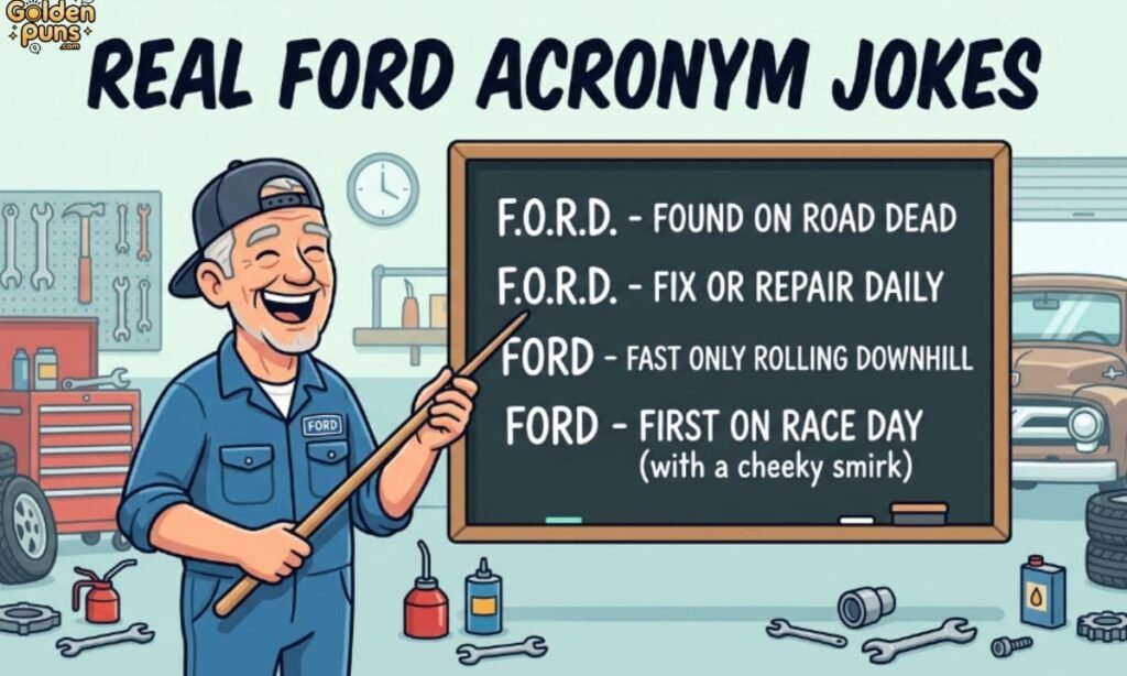 Real Ford Acronym Jokes