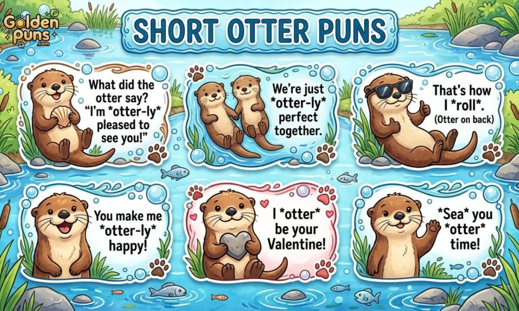Short Otter Puns
