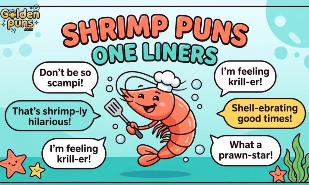 Shrimp Puns One Liners