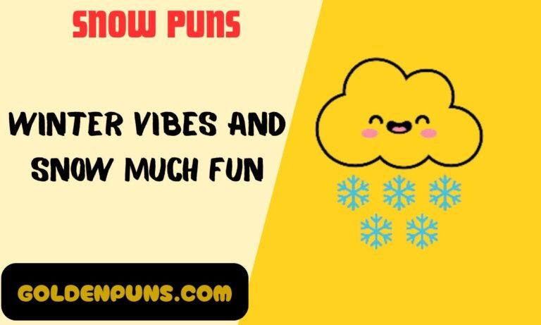 Snow Puns