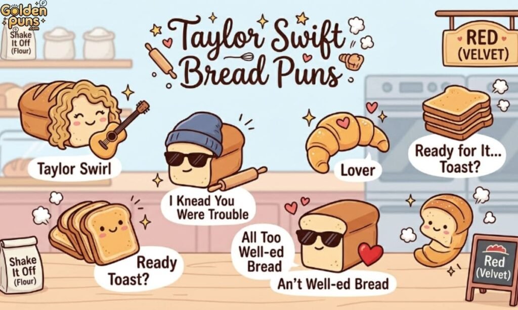Taylor Swift Bread Puns